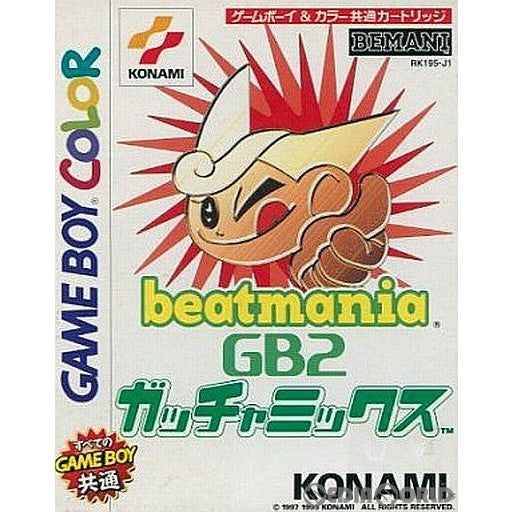 【中古即納】[GBC]beatmania(ビートマニア) GB2 ガッチャミックス コナミ (19991125)
