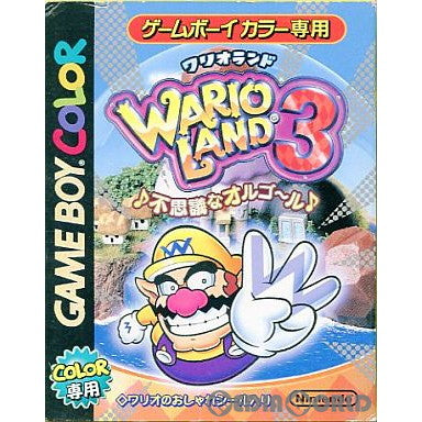【中古即納】[GBC]ワリオランド3(WARIO LAND 3) 不思議なオルゴール 任天堂 (20000321)