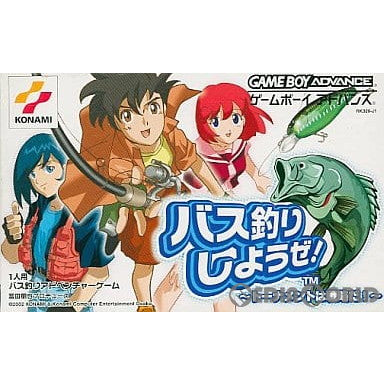 【中古即納】[GBA]バス釣りしようぜ! ～トーナメントは戦略だ!～ コナミ (20021205)
