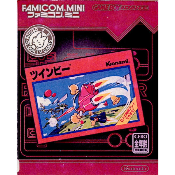 【中古即納】[箱説明書なし][GBA]ツインビー ファミコンミニ19 任天堂 (20040521)