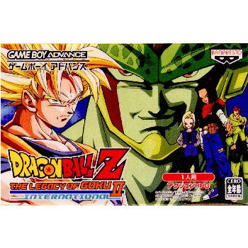【中古即納】[お得品][箱説明書なし][GBA]ドラゴンボールZ -the Legacy of gokuII- International バンプレスト (20040723)