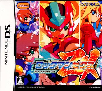 【中古即納】[表紙説明書なし][NDS]ロックマンゼクス(ROCKMAN ZX)(20060706)