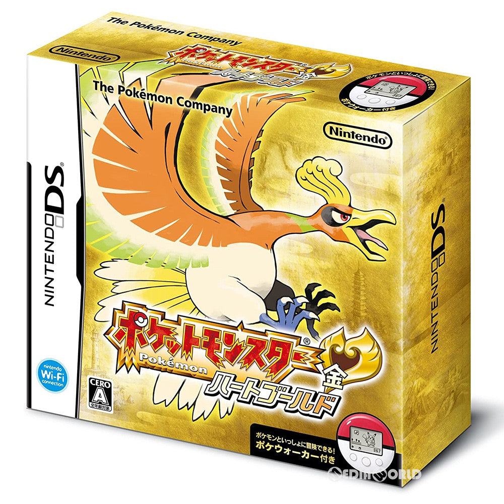【中古即納】[表紙説明書なし][NDS]ポケットモンスター ハートゴールド(ポケウォーカー同梱) 任天堂 (20090912)
