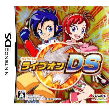 【中古即納】[表紙説明書なし][NDS]ライブバトルカード ライブオンDS アクワイア (20090820)