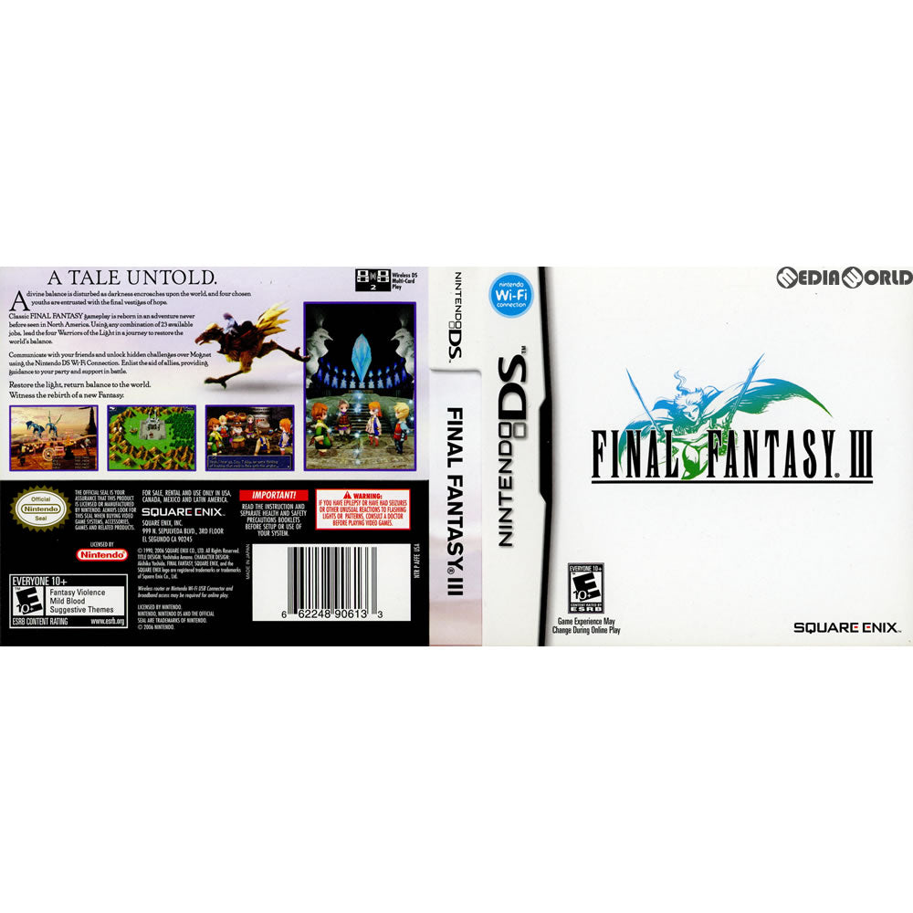 【中古即納】[NDS]FINAL FANTASY III(ファイナルファンタジー3)(北米版)(NTR-AFFE-USA) Square Enix (20061114)