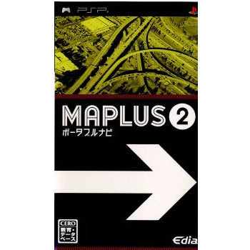 【中古即納】[お得品][表紙説明書なし][PSP]MAPLUS(マップラス) ポータブルナビ2 エディア (20071220)