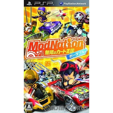 【中古即納】[PSP]ModNation(モッドネーション) 無限のカート王国 ポータブル ソニー・コンピュータエンタテインメント (20100729)