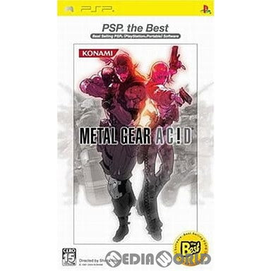 【中古即納】[お得品][表紙説明書なし][PSP]METAL GEAR AC!D PSP the Best(メタルギア アシッド)(ULJM-08001) コナミデジタルエンタテインメント (20051117)