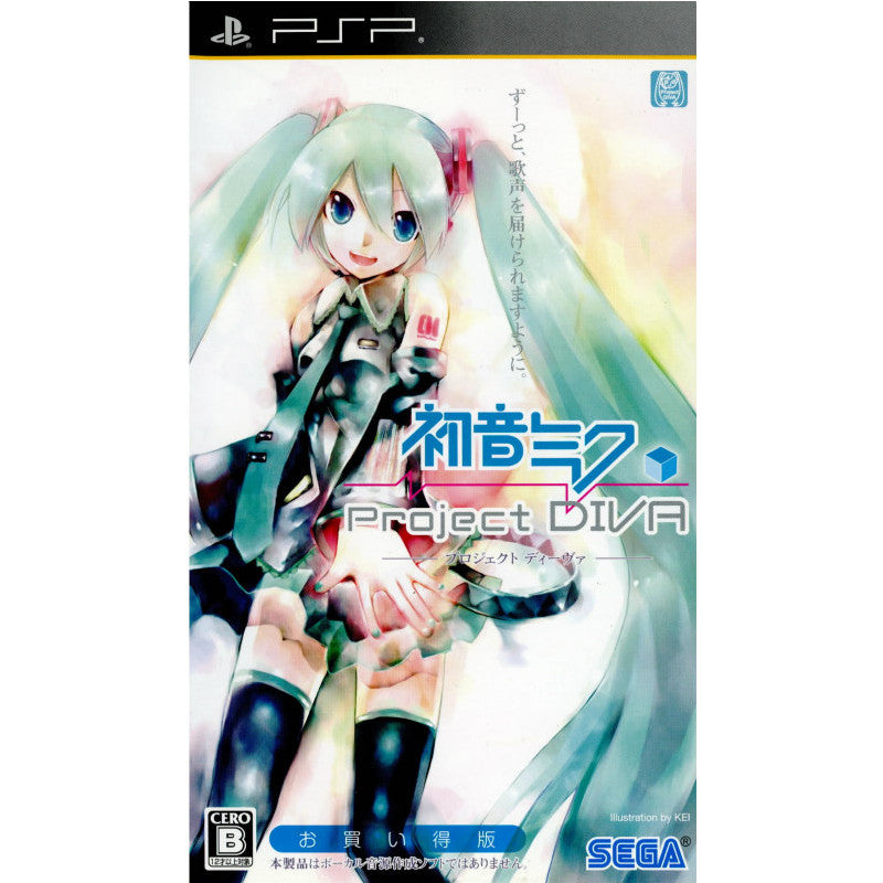 【中古即納】[PSP]初音ミク -Project DIVA- お買い得版(ULJM-05682) セガゲームス (20100624)