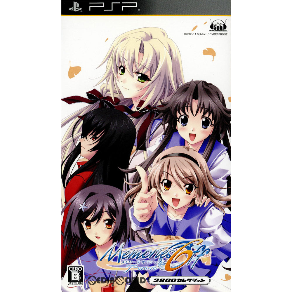 【中古即納】[PSP]2800セレクション メモリーズオフ6 ～T-wave～(Memories Off6 トライアングル・ウェーブ)(ULJM-05820) MAGES. (20110120)