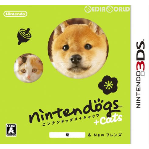 【中古即納】[3DS]nintendogs+cats(ニンテンドッグス+キャッツ) 柴&Newフレンズ(20110226)