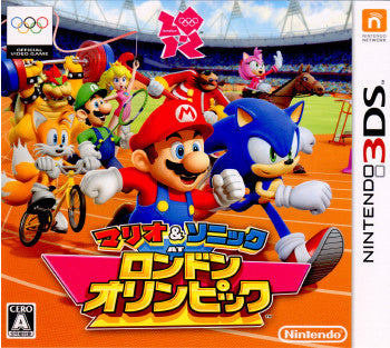 【中古即納】[表紙説明書なし][3DS]マリオ&ソニック AT ロンドンオリンピック 任天堂 (20120301)