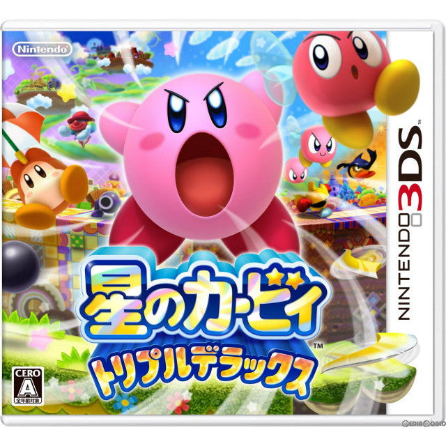 【中古即納】[表紙説明書なし][3DS]星のカービィ トリプルデラックス(20140111)