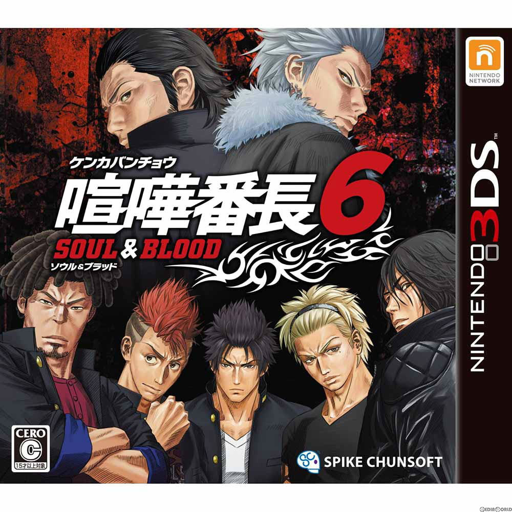【中古即納】[お得品][表紙説明書なし][3DS]喧嘩番長6 ～ソウル&ブラッド～ スパイク・チュンソフト (20150115)