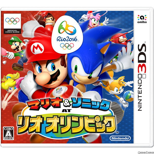 【新品即納】[3DS]マリオ&ソニック AT リオオリンピック 任天堂 (20160218)