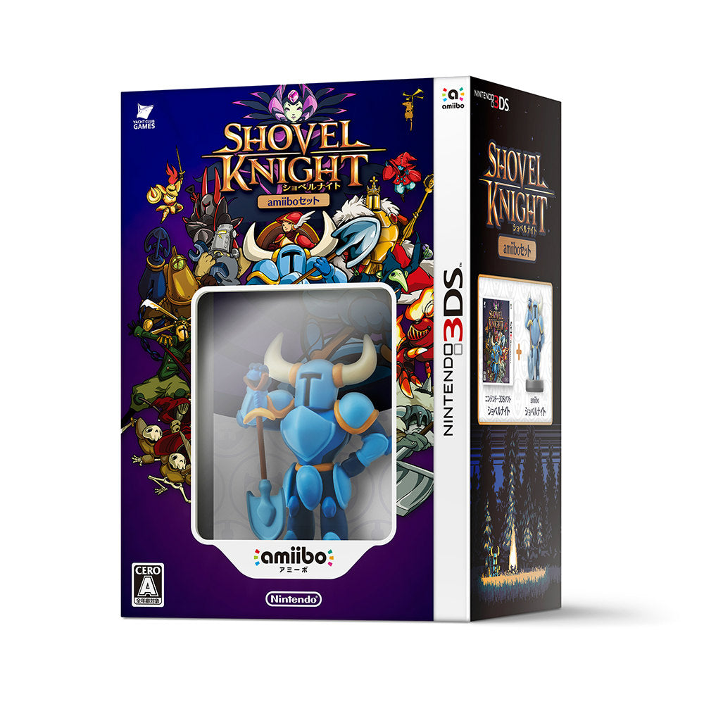 【中古即納】[お得品][表紙説明書なし][3DS]ショベルナイト amiiboセット(Shovel Knight アミーボSET) 任天堂 (20160630)