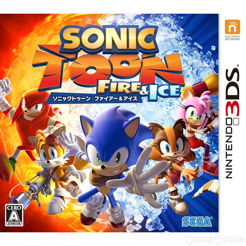 【新品即納】[3DS]ソニックトゥーン ファイアー&アイス(SONIC TOON FIRE&ICE) セガゲームス (20161027)