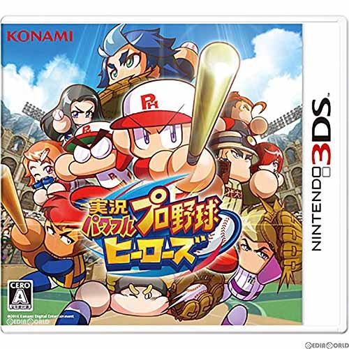 【中古即納】[表紙説明書なし][3DS]実況パワフルプロ野球 ヒーローズ(パワプロ3DS)(20161215)