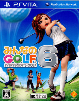 【中古即納】[表紙説明書なし][PSVita]みんなのゴルフ6(みんゴル6)(20111217)