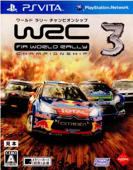 【中古即納】[PSVita]WRC3 FIA WORLD RALLY CHAMPION SHIP(ワールドラリーチャンピオンシップ)(20130131)