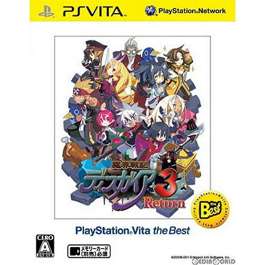 【中古即納】[PSVita]魔界戦記ディスガイア3 Return(リターン)(PSVita the BEST)(VLJS-50003)(20130425)