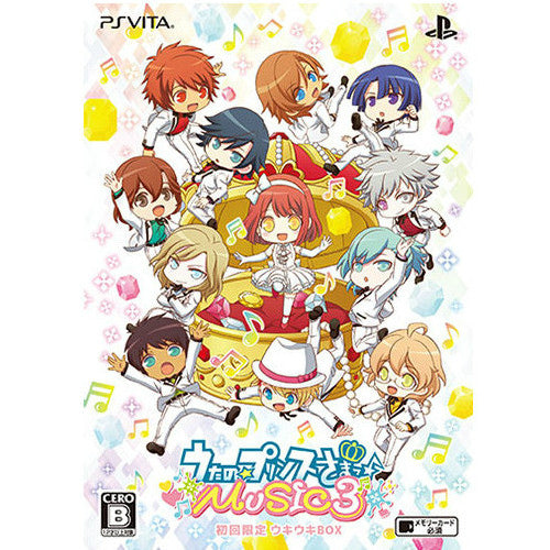 【中古即納】[PSVita]うたの☆プリンスさまっ♪ MUSIC3(ミュージック3) 初回限定 ウキウキBOX(限定版)(20160128)
