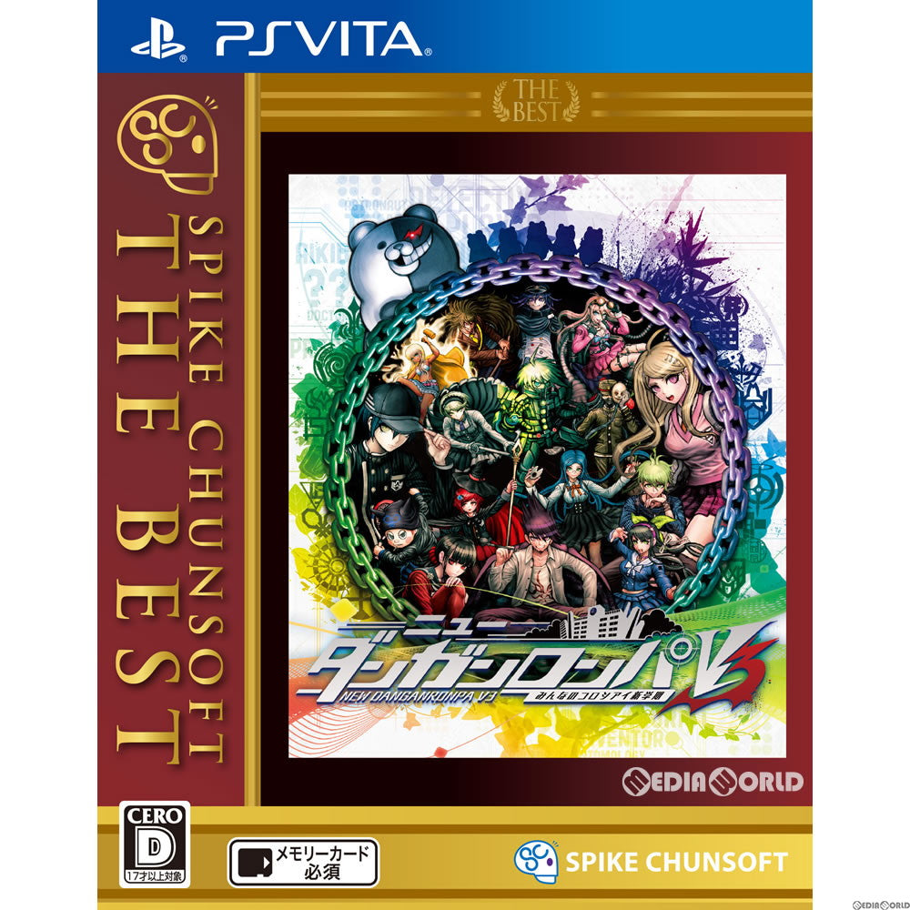 【中古即納】[PSVita]ニューダンガンロンパV3 みんなのコロシアイ新学期 SpikeChunsoft the Best(VLJS-08015) スパイク・チュンソフト (20180111)