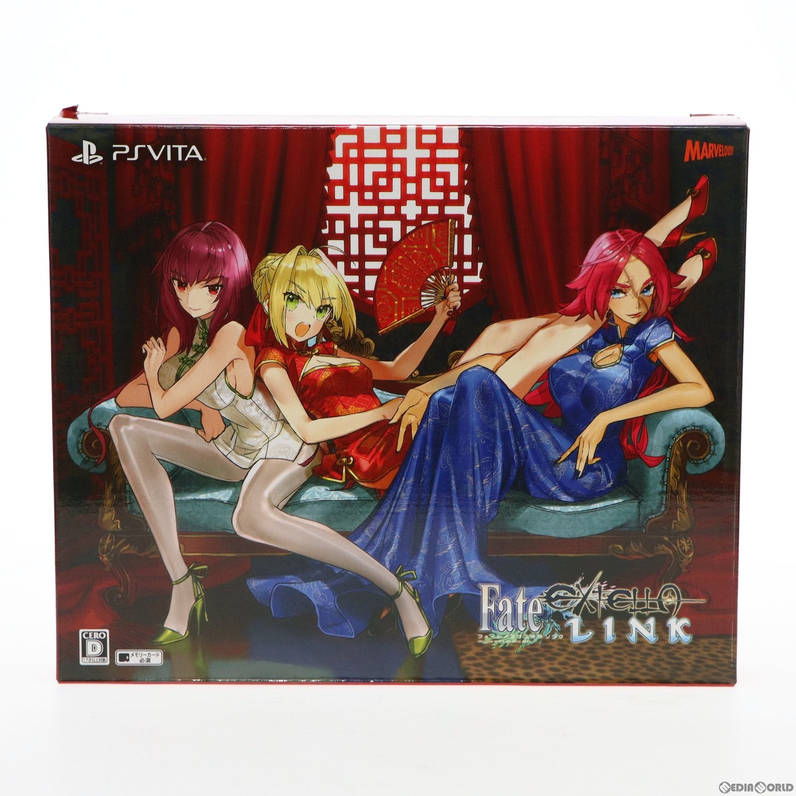 【中古即納】[PSVita]プレミアム限定版 Fate/EXTELLA LINK(フェイト/エクステラ リンク) for PlayStation Vita マーベラス (20180607)