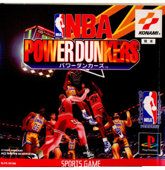 【中古即納】[PS]NBA POWER DUNKERS(パワーダンカーズ) コナミ (19951222)