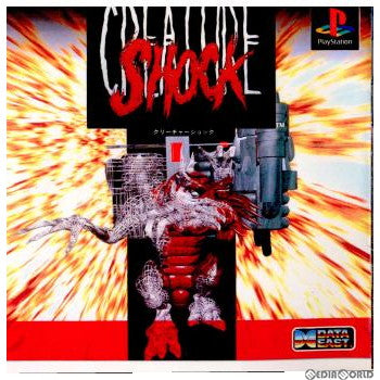 【中古即納】[PS]Creature Shock(クリーチャーショック) データイースト (19960823)