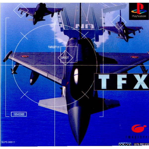 【中古即納】[PS]TFX - Tactical Fighter Experiment(タクティカル ファイター エクスペリメント) イマジニア (19961129)