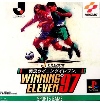 【中古即納】[表紙説明書なし][PS]Jリーグ 実況ウイニングイレブン'97 コナミ (19961122)