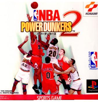 【中古即納】[PS]NBAパワーダンカーズ2 コナミ (19961129)