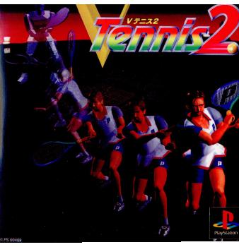 【中古即納】[お得品][表紙説明書なし][PS]V-Tennis 2(Vテニス2) トンキンハウス (19961129)