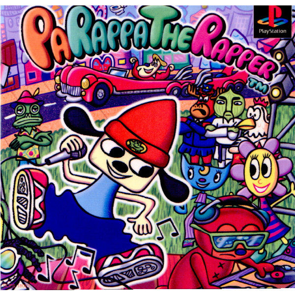 【中古即納】[お得品][表紙説明書なし][PS]パラッパラッパー(PaRappa the Rapper) ソニー・コンピュータエンタテインメント (19961206)