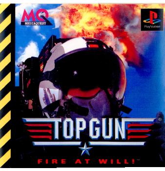 【中古即納】[PS]Top Gun -Fire at Will !-(トップガン ファイヤー・アット・ウィル!) 三井物産/メディアクエスト (19970214)