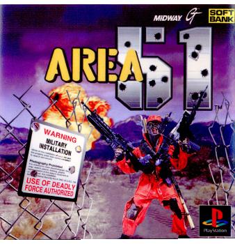 【中古即納】[PS]エリア51(Area 51) 通常版 ゲームバンク (19970320)
