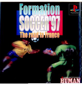 【中古即納】[PS]FORMATION SOCCER'97 The road of France(フォーメーションサッカー'97 ザ ロード トゥ フランス) ヒューマン (19970627)