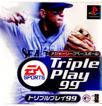 【中古即納】[PS]メジャーリーグベースボール トリプルプレイ99 エレクトロニック・アーツ (19981112)