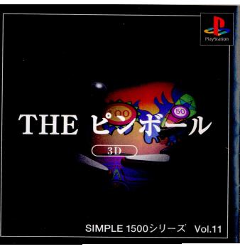 【中古即納】[PS]SIMPLE1500シリーズ Vol.11 THE ピンボール カルチュア・パブリッシャーズ (19990722)