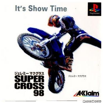 【中古即納】[PS]ジェレミー・マクグラス SUPERCROSS 98(スーパークロス 98) アクレイムジャパン (19990902)