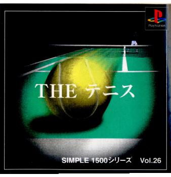 【中古即納】[表紙説明書なし][PS]SIMPLE1500シリーズ Vol.26 THE テニス ディースリー・パブリッシャー (20000224)