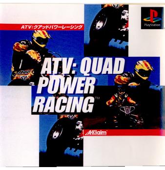 【中古即納】[表紙説明書なし][PS]ATV:Quad Power Racing(ATV:クアッドパワーレーシング) アクレイムジャパン (20001221)