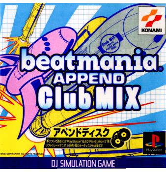 【中古即納】[PS]beatmania APPEND Club MIX(ビートマニア アペンド クラブミックス) コナミ (20001221)