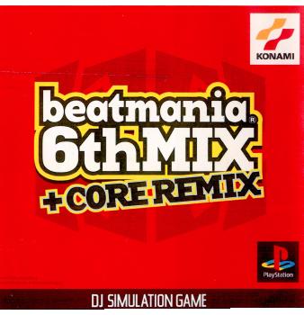 【中古即納】[表紙説明書なし][PS]beatmania 6th MIX + CORE REMIX(ビートマニア 6thミックス+コア リミックス) コナミデジタルエンタテインメント (20020131)