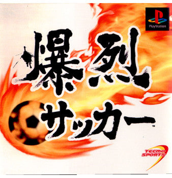 【中古即納】[PS]爆烈サッカー テクモ (20020725)
