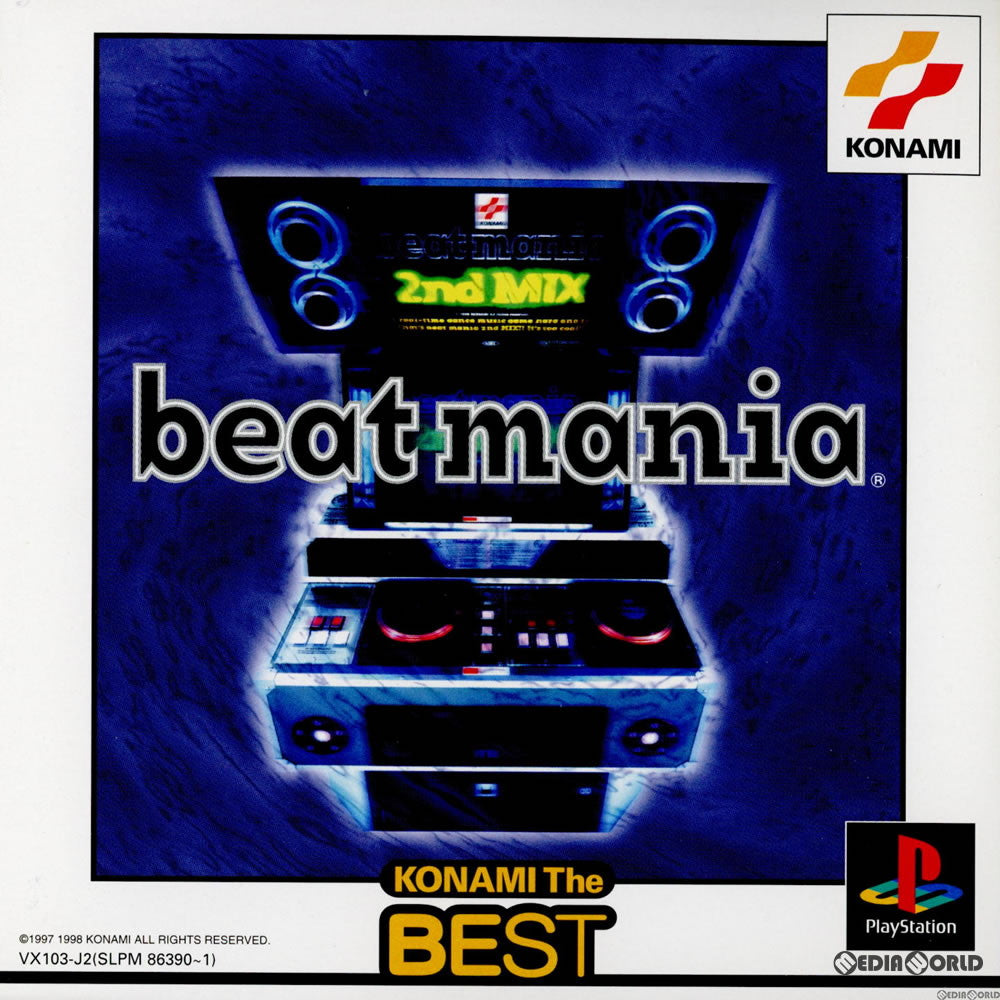 【中古即納】[表紙説明書なし][PS]beatmania(ビートマニア) コナミ ザ ベスト(SLPM-86390-1) コナミデジタルエンタテインメント (19991209)
