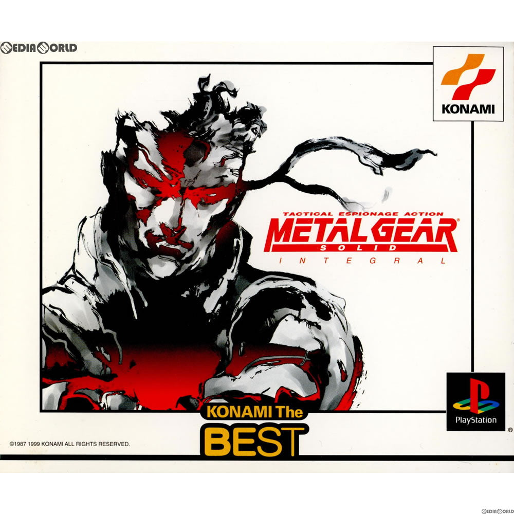 【中古即納】[表紙説明書なし][PS]METAL GEAR SOLID INTEGRAL(メタルギア ソリッド インテグラル) コナミ ザ ベスト(SLPM-86470-2) コナミデジタルエンタテインメント (20000427)