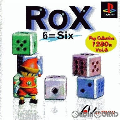 【中古即納】[PS]ROX(ロックス) ポップコレクション1280円 Vol.6(SLPS-02388) アルトロン (19991111)