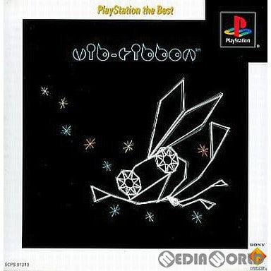 【中古即納】[PS]ビブリボン(Vib-Ribbon) PlayStation the Best(SCPS-91213) ソニー・コンピュータエンタテインメント (20001207)